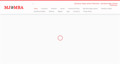 Desktop Screenshot of mjomba.com